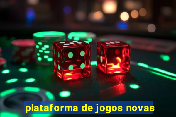 plataforma de jogos novas